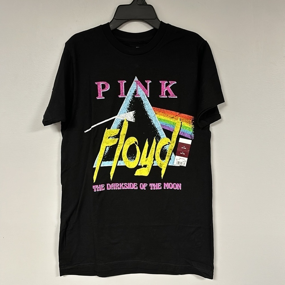 Pink Floyd Dark Side Of The Moon Brick Design T-Shirt Men's Size S, UNISEX NWT